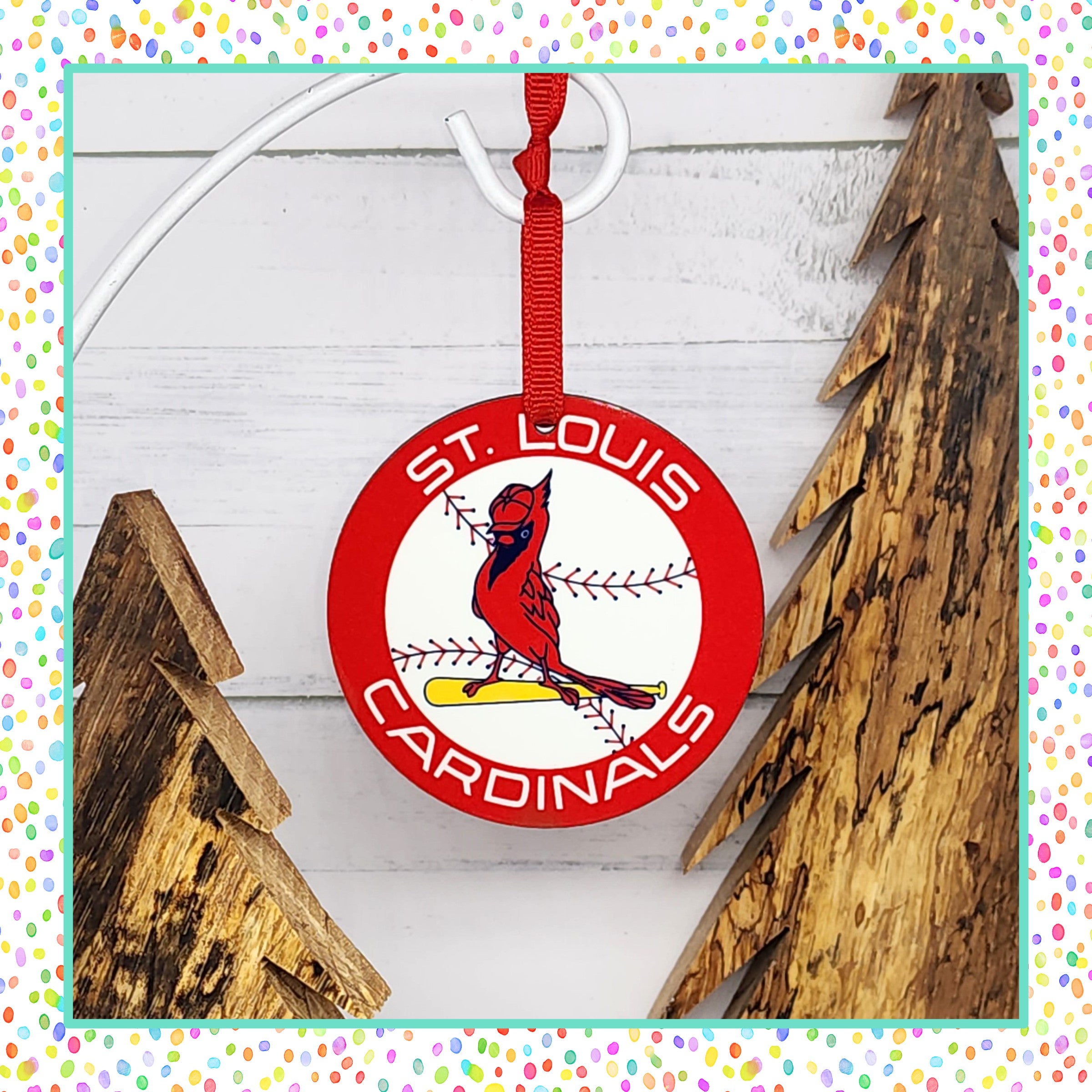 St. Louis Cardinals Vintage Logo Ornament