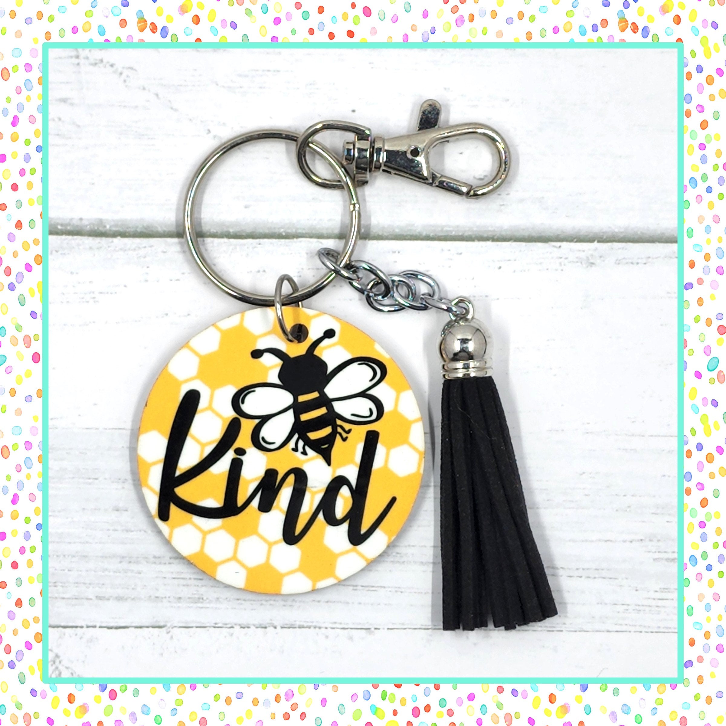 Bee Kind Keychain